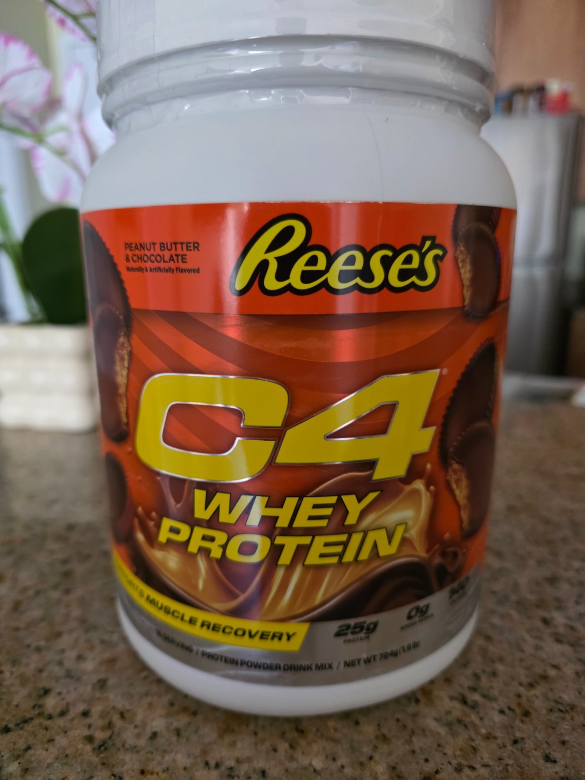 C4® Whey Protein, Reese’s Peanut Butter & Chocolate exp 4/2029