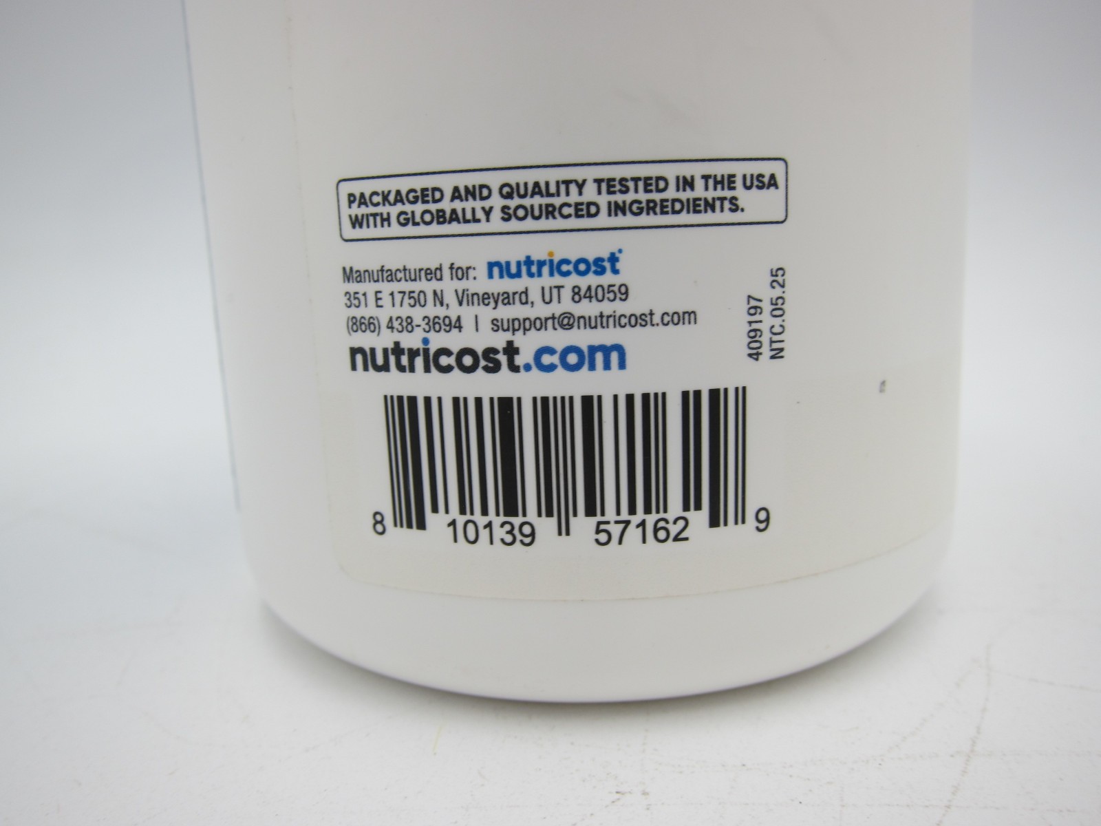 Nutricost Pure Creatine Monohydrate 500 Gram Powder Exp 09/28