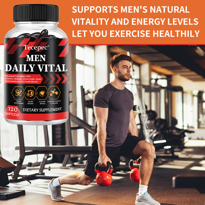 Multivitamin for Men, Multivitamin/Multimineral Supplement with Vitamin