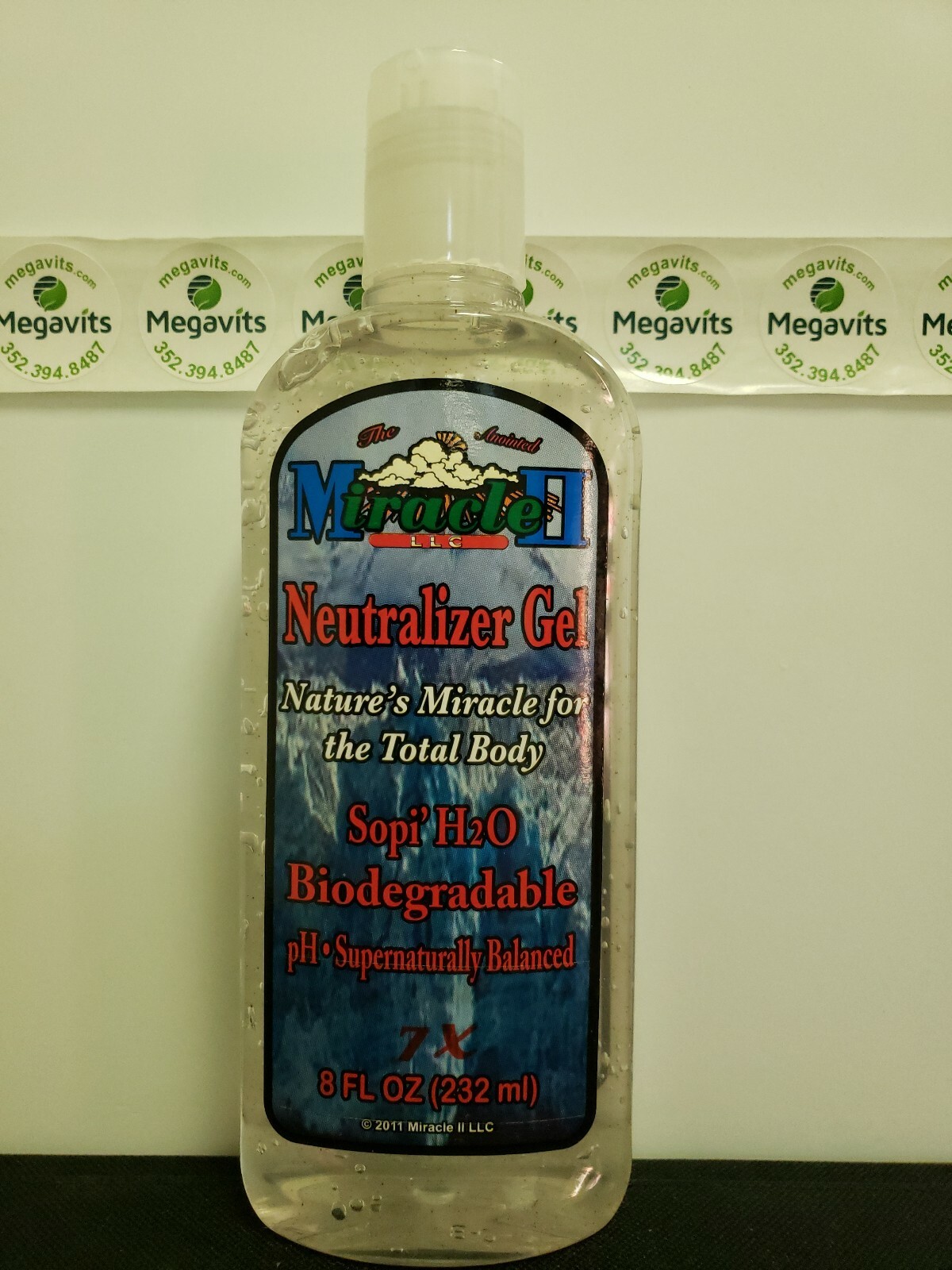 Miracle II Neutralizer Gel 7X Strength 8 Fl Oz