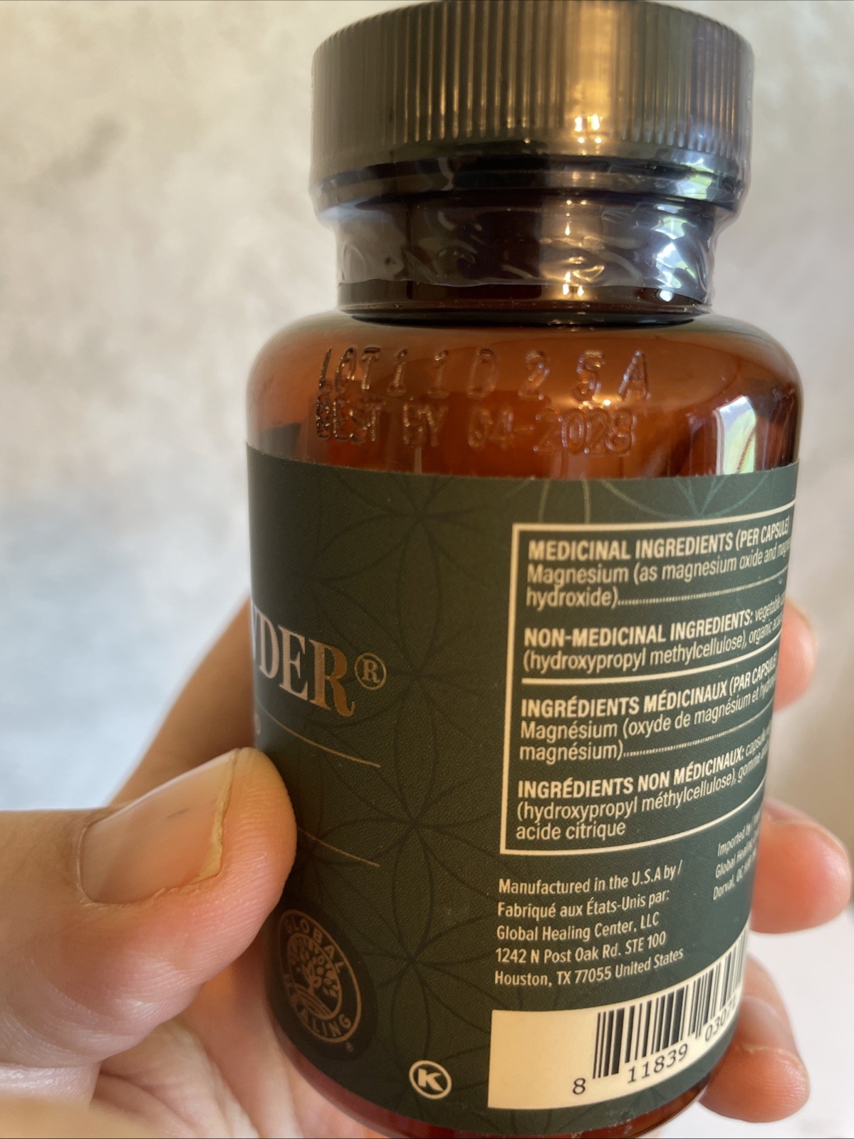 Oxy-Powder Oxygen Based Magnesium Cleanse Constipation Bloat 60ct 2028