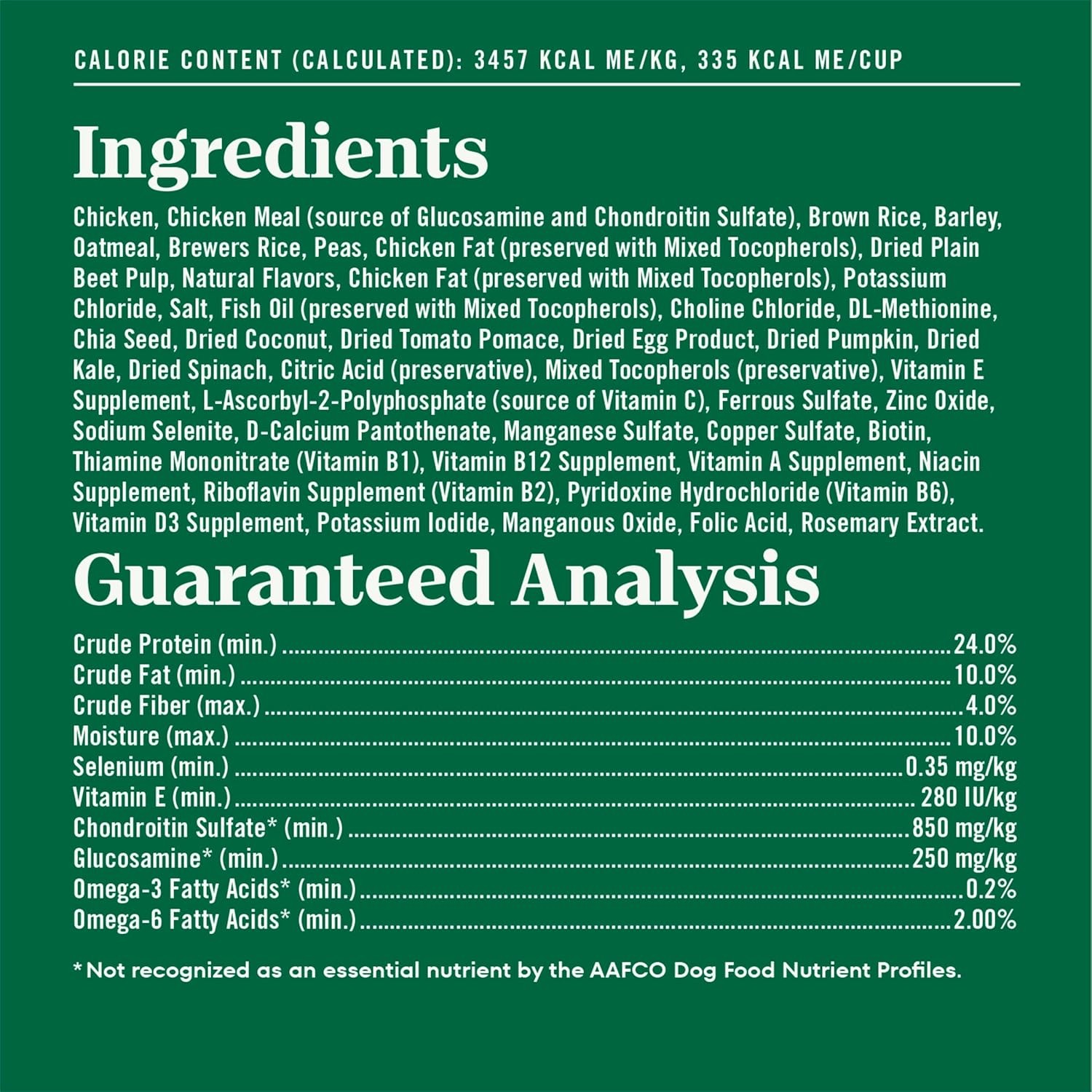 Nutro Natural Choice Senior Dog Food,Large Breed Dry Dog Food,Chicken and Brown