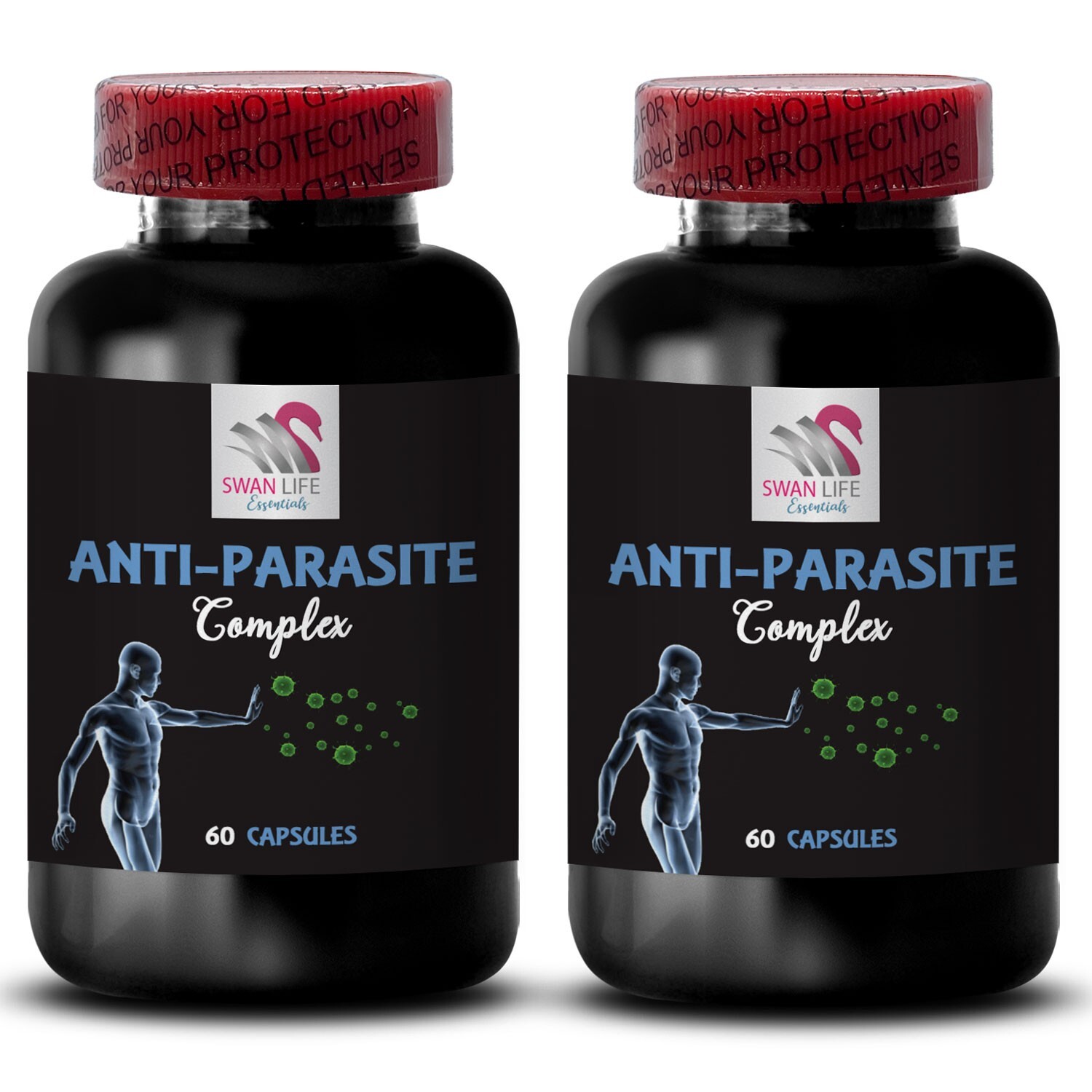 Pure Refresh – ANTI-PARASITE COMPLEX – Nature’s Light 2 Bottle 120 Capsules