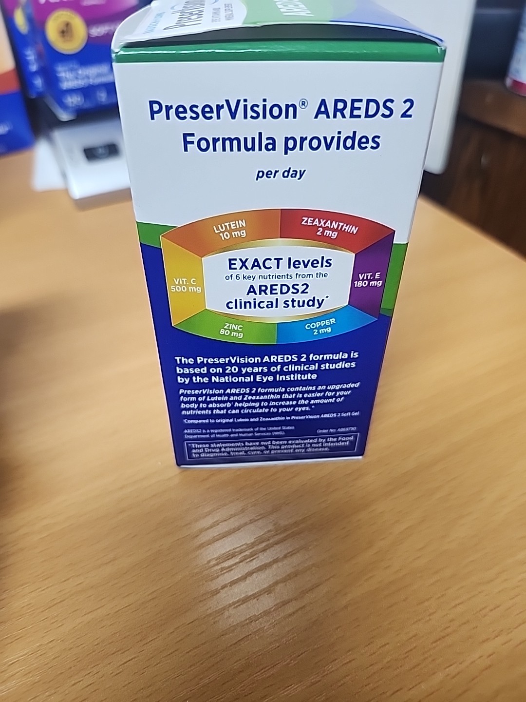 Bausch & Lomb PreserVision Eye Vitamin and Mineral Supplement – 90 Soft Gels