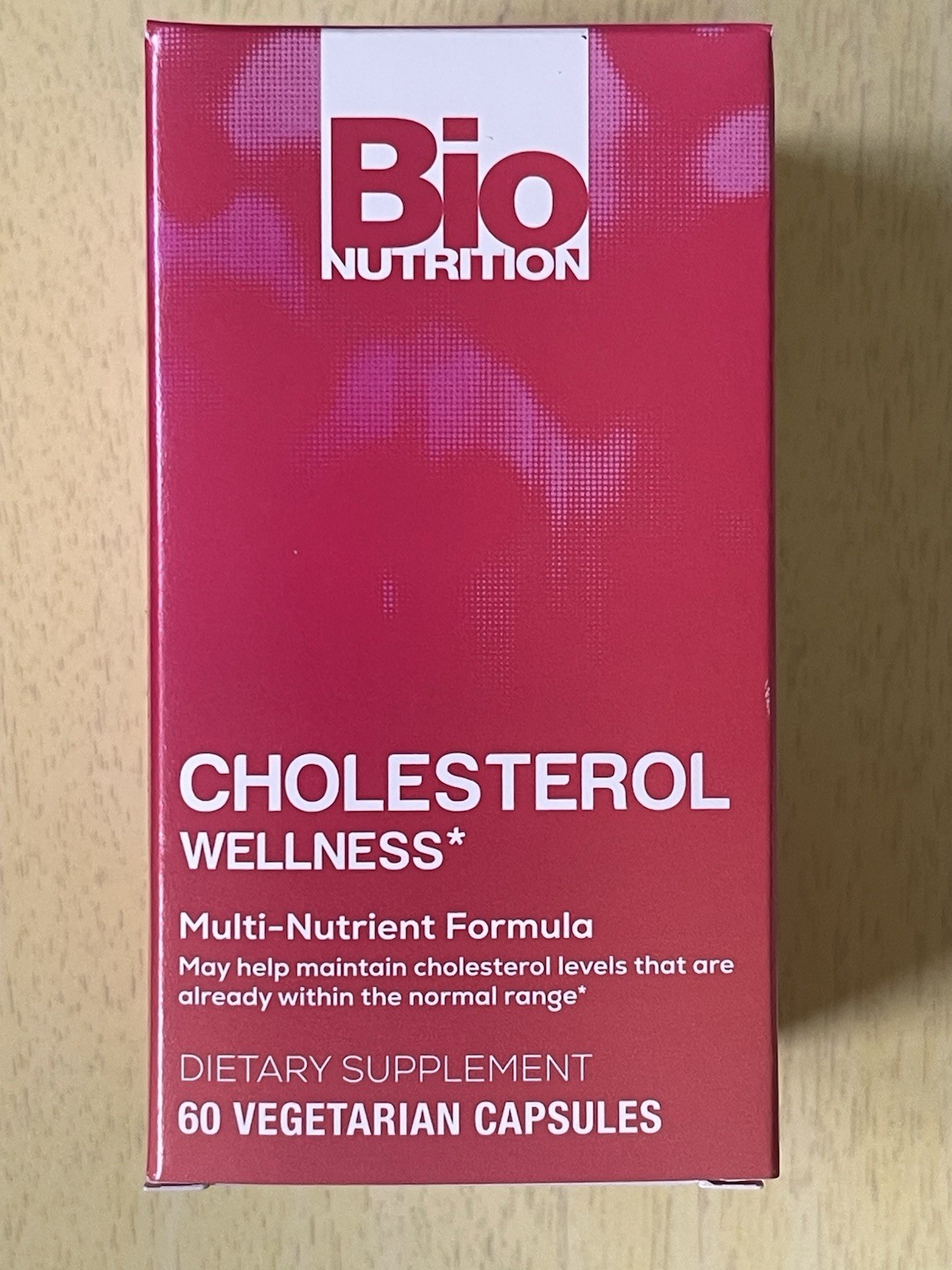 Bio Nutrition Cholesterol Wellness 60 Veg Capsules 150mg Halal APR2027