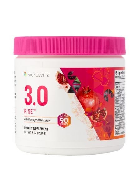 Youngevity 3.0 Rise & Restore + 1 (1X Herbal Lip Balm OR 1X Nourishing Body Bar)