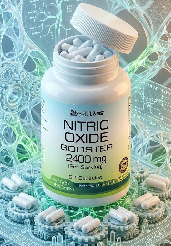 Nitric Oxide Booster Capsules 2400mg Per Serving Best Quality|