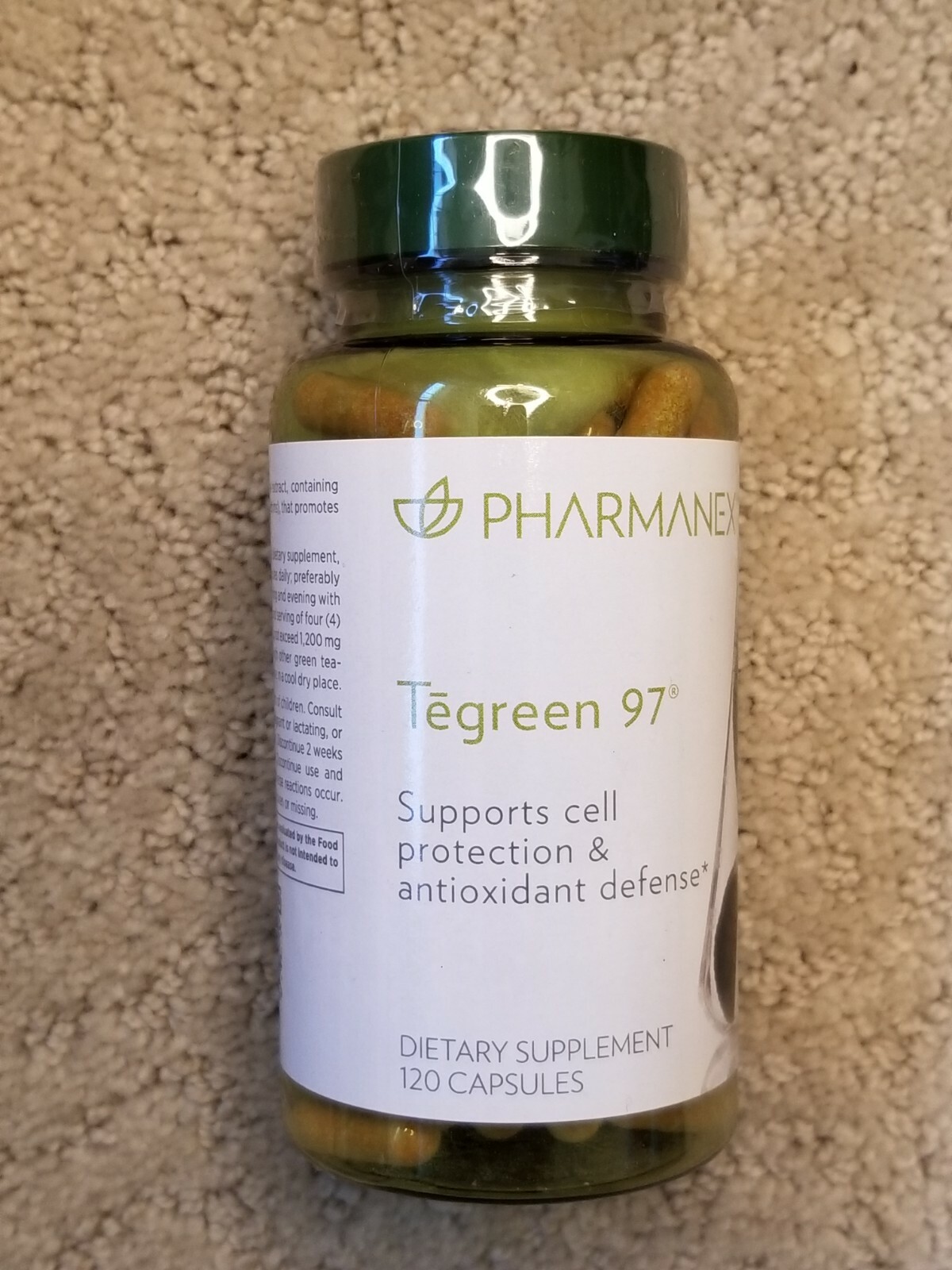 05/26 Nu Skin NuSkin Pharmanex Tegreen 97 antioxidant 120 caps 05/2026