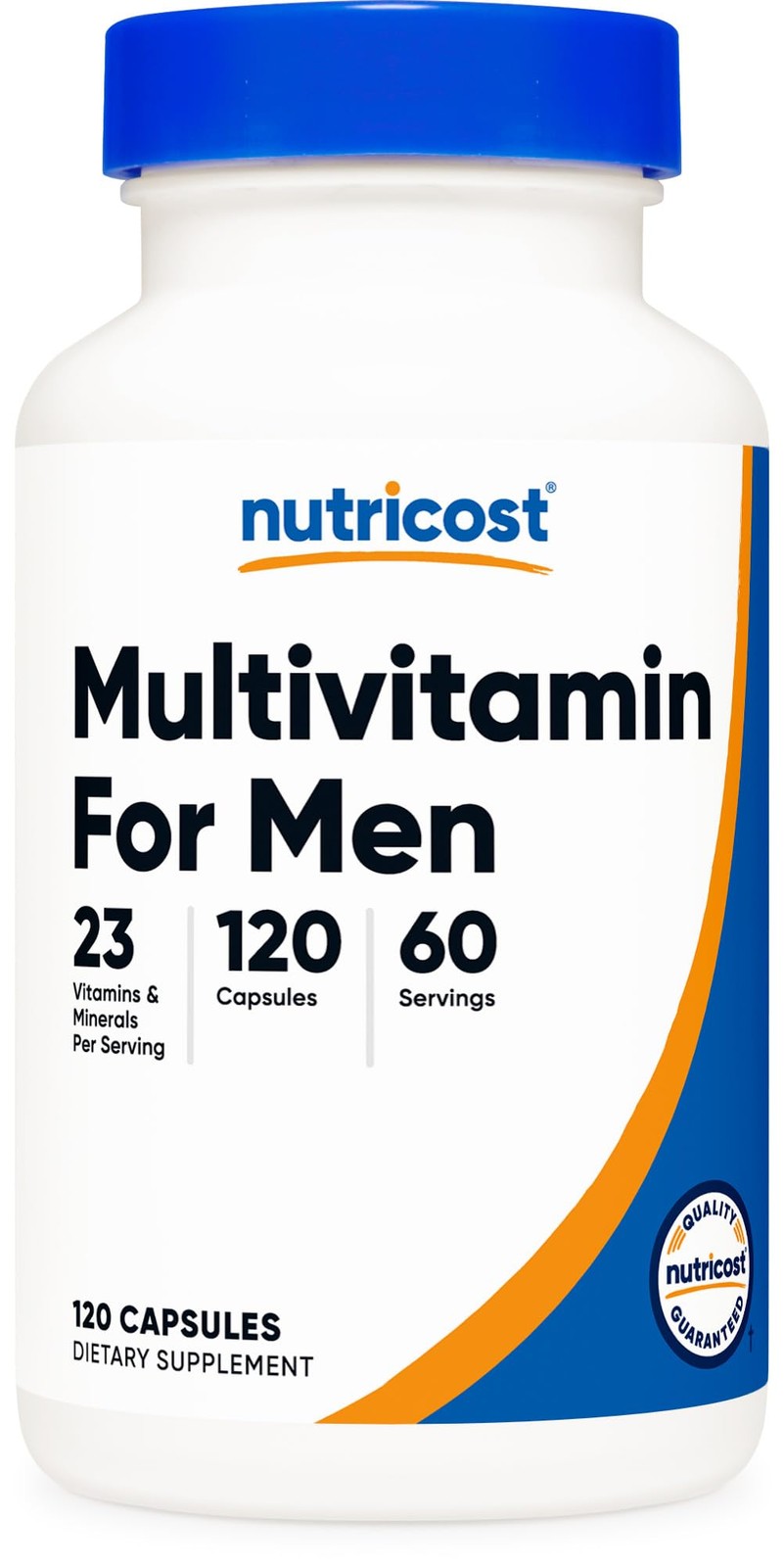 Nutricost Multivitamin for Men 120 Capsules – Vitamins 120 Count (Pack of 1)