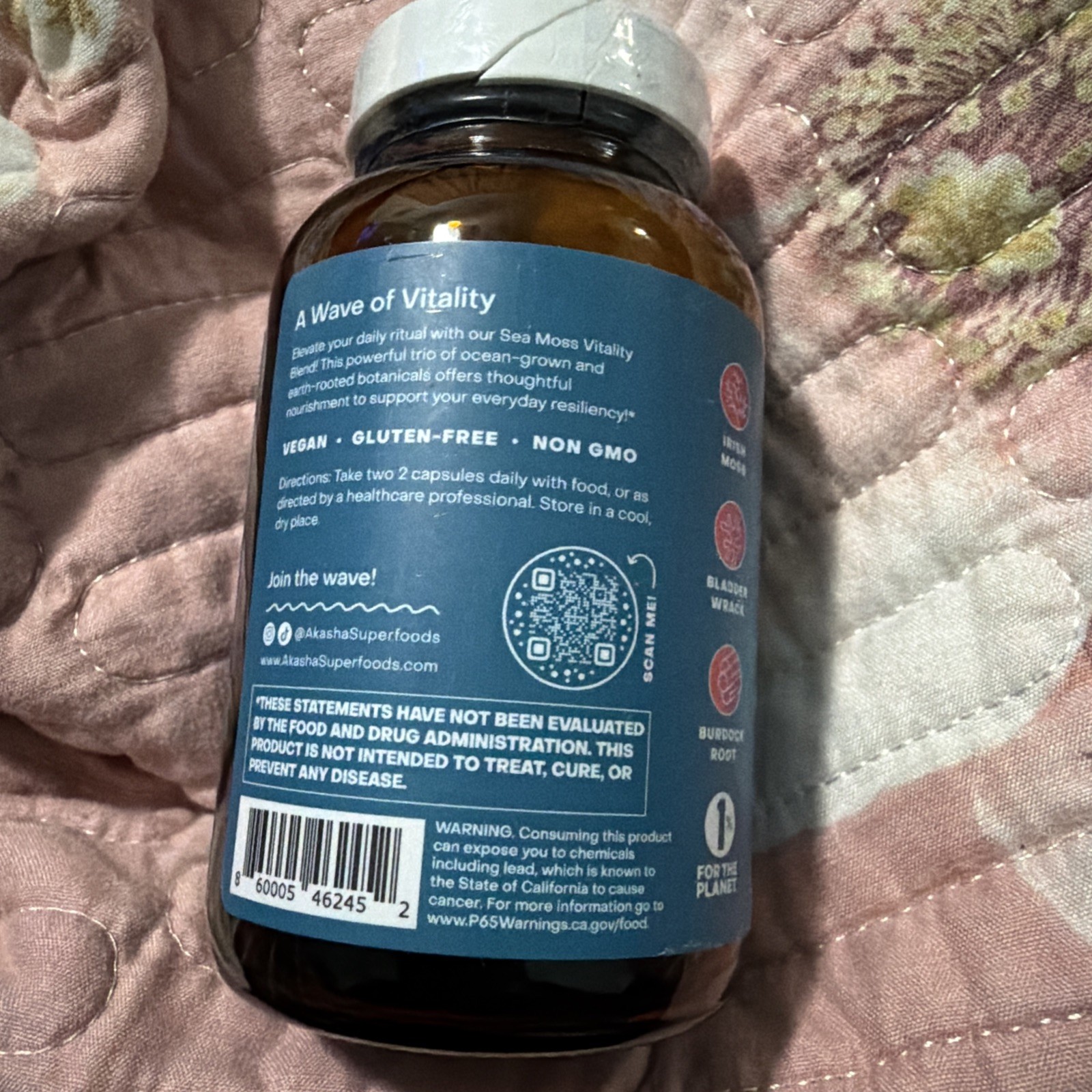 Sea Moss, 60 Vegan Capsules