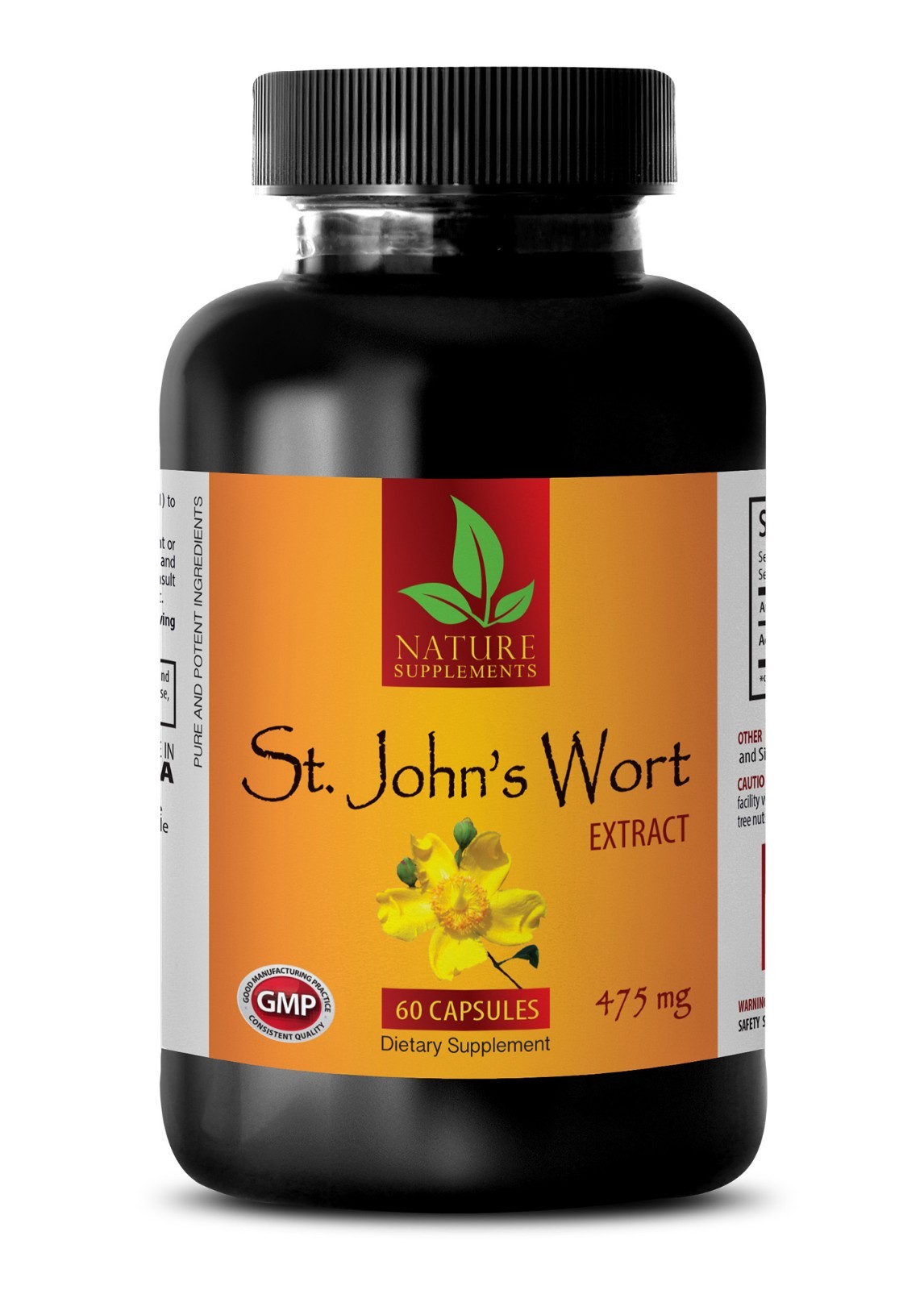 St. John’s Wort Herb Capsules – ST. JOHN’S WORT EXTRACT Relaxation Mood Support