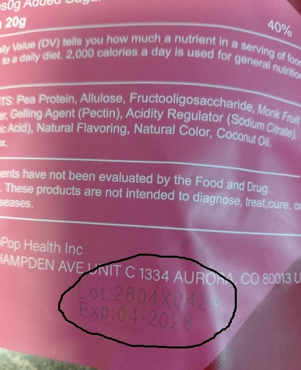 Protein Gummies for OAKA Vegan Protein Gummies Line, Mixed Berries Flavor