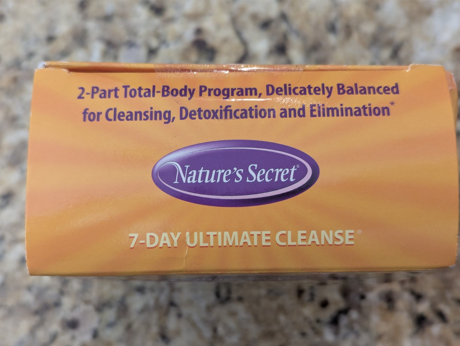 Nature’s Secret 7 Day Ultimate Cleanse Total Body 36 tablets x 2 Bottles ex:6/27