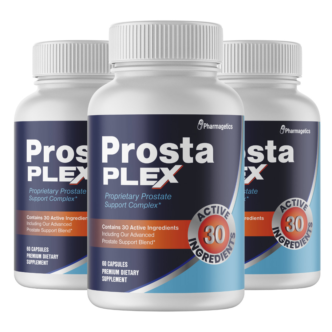 3 Bottles ProstaPlex Proprietary Prostate Support Prosta Plex – 60 Capsules x 3
