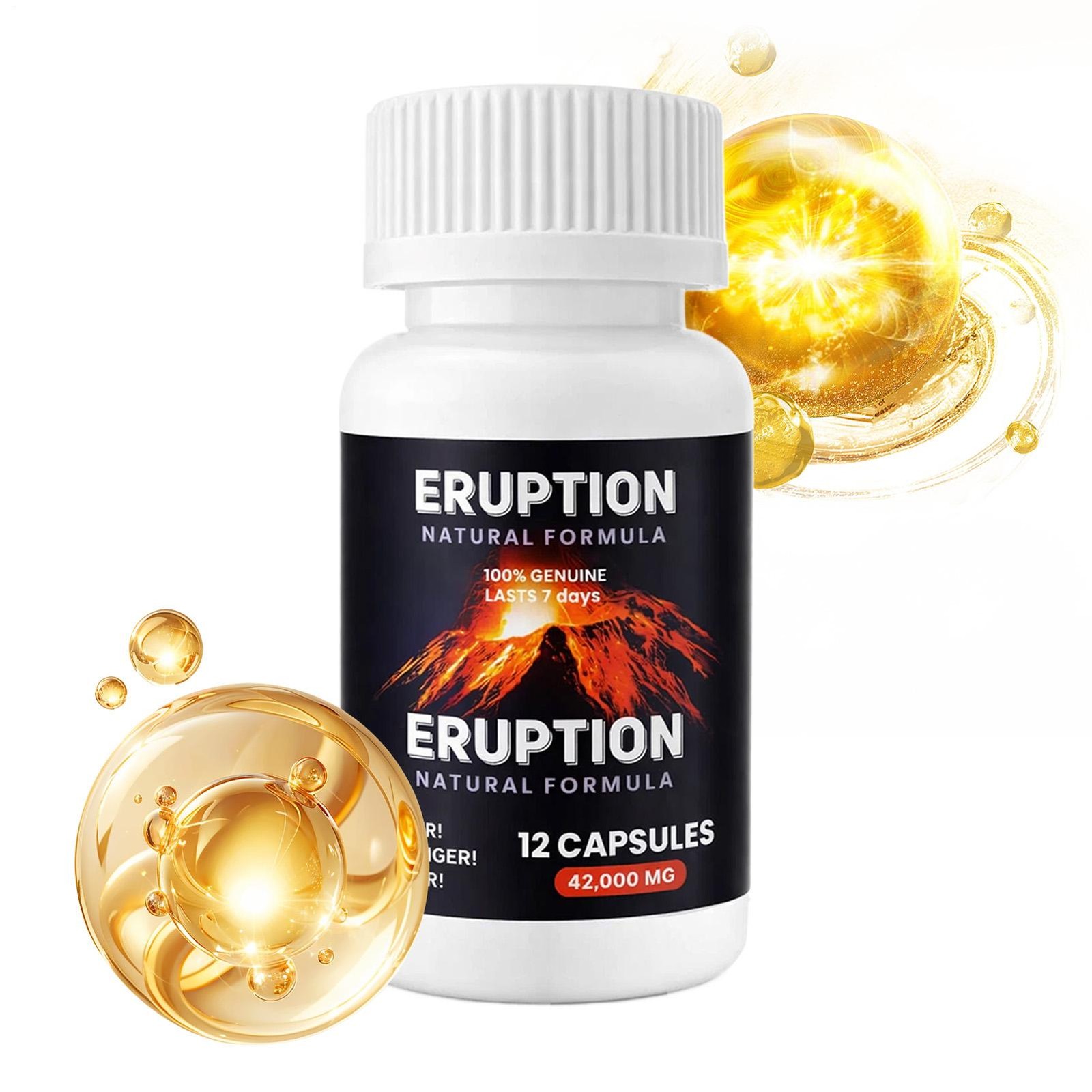 ERUPTION – Male Performance Support – Boost Stamina, Size, Stamina & Vitality