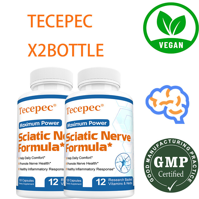 Sciatic Nerve Formula -Healthy Inflammatory Response120 capsules X2BOTTLE