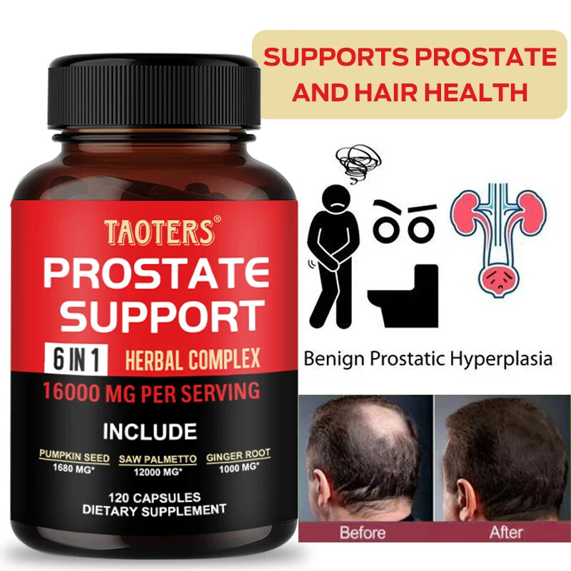 Saw Palmetto 600MG Extract 120 Capsules Prostate Support Prevents Hair Loss