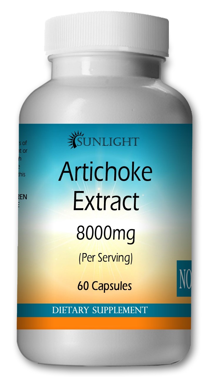 Best Natural Artichoke Extract Capsules – 8000mg – Super Strength Caps