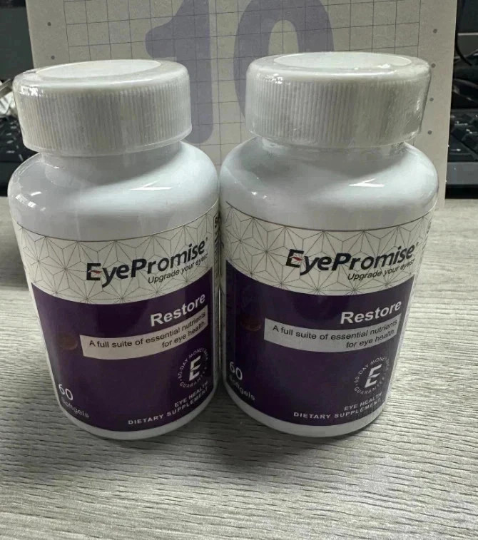 Pack of 3 EyePromise Restore Macular Health Supplement 180 Softgels NEW