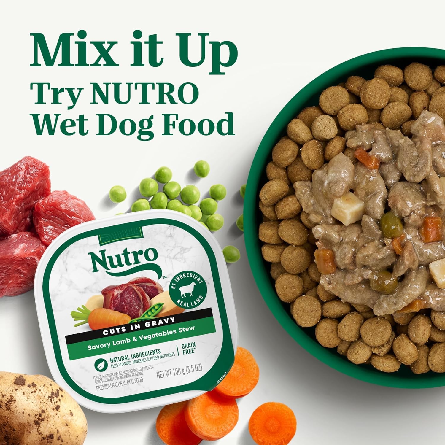 Nutro Natural Choice Senior Dog Food,Large Breed Dry Dog Food,Chicken and Brown