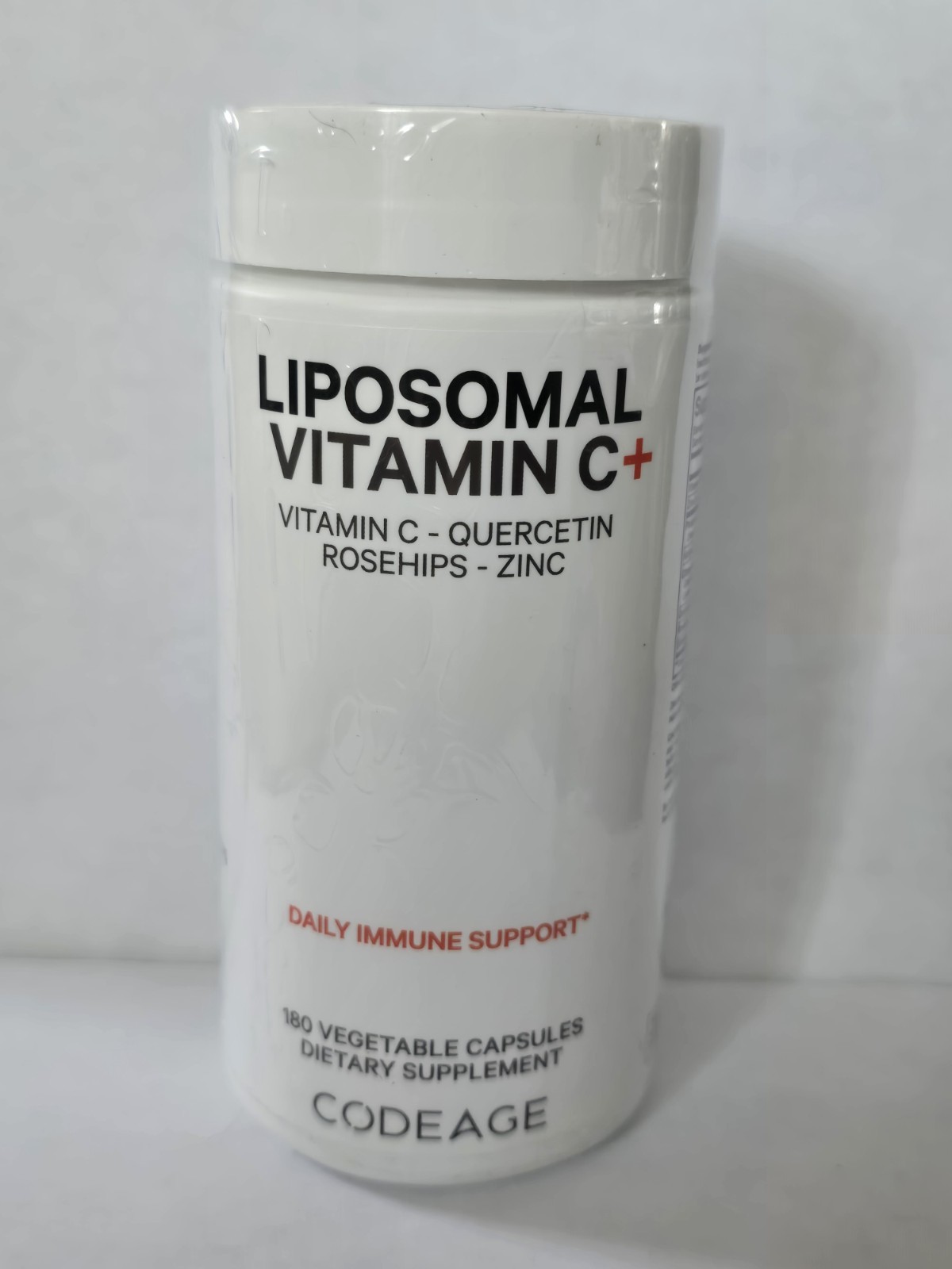 Codeage Liposomal Vitamin C Quercetin Rosehips Zinc 180 Capsules Exp: 02/2028