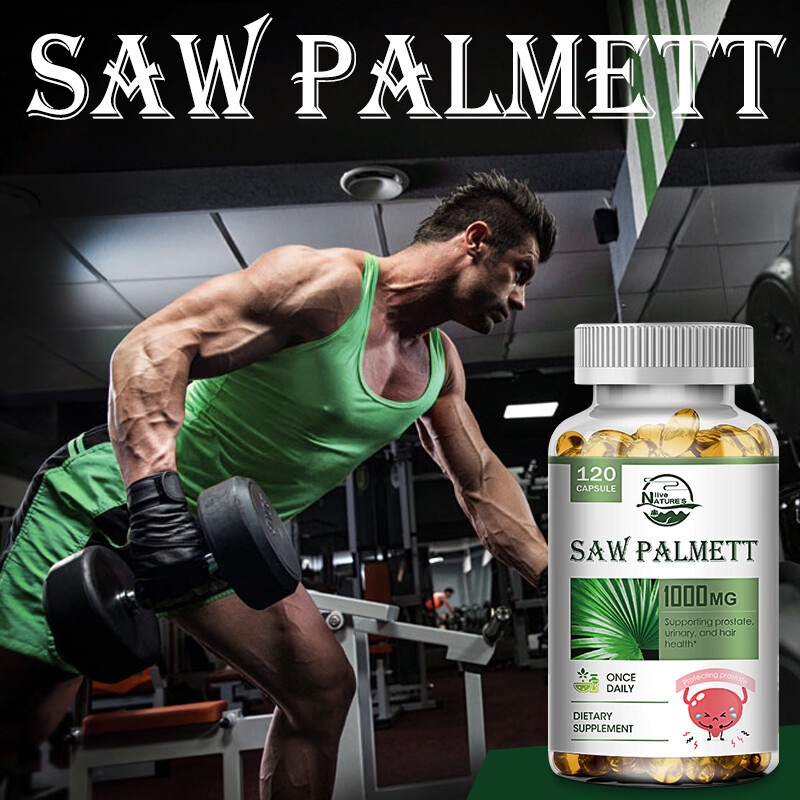 240 Softgels Saw Palmetto Extract 1000mg Prostate Supplement Urinary Men Health