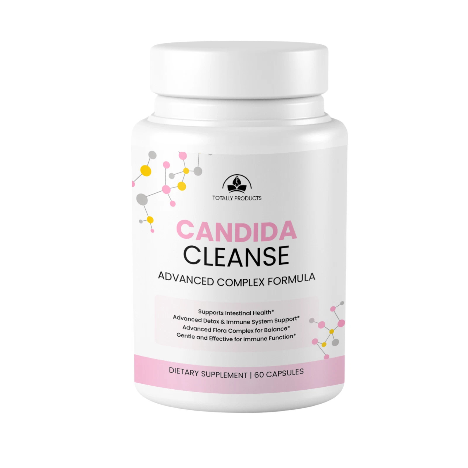 Candida Cleanse Gut Detox Immune Health & Parasite Blast Intestinal Supplements