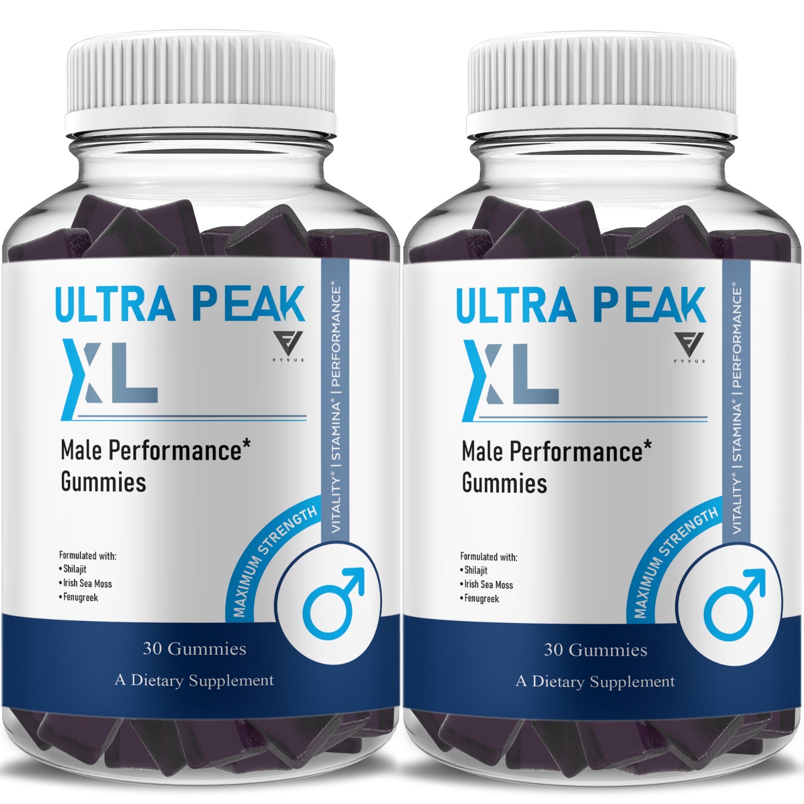 (2 Pack) Ultra Peak XL Gummies, UltraPeakXL Advanced Formula (2 Month Supply)