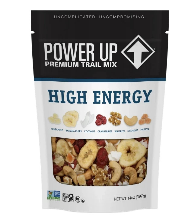 Power Up High Energy Trail Mix 14oz, Gluten-Free, Vegan, Non-GMO