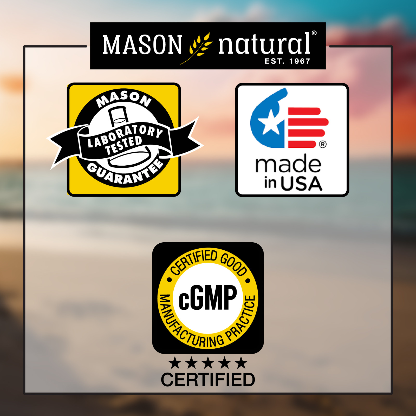 3 Pack Mason Natural Vitamin D3 25 mcg (1000 IU)*07/2027* 3 x 60 = 180 Softgels