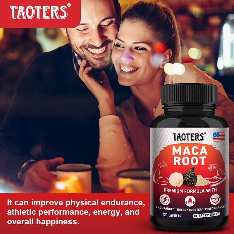 TAOTERS Testosterone Booster Caps, 30 To 120 Capsules Male Enhancement