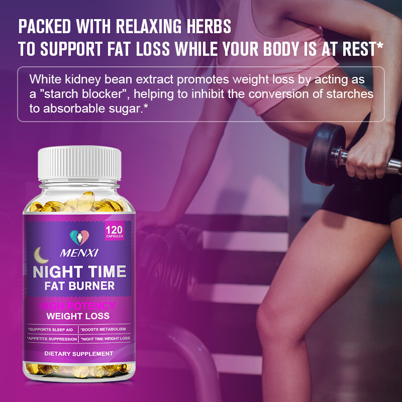Night Metabolic Reset Capsules – Belly Fat Target & Cortisol Control Aid 120pcs