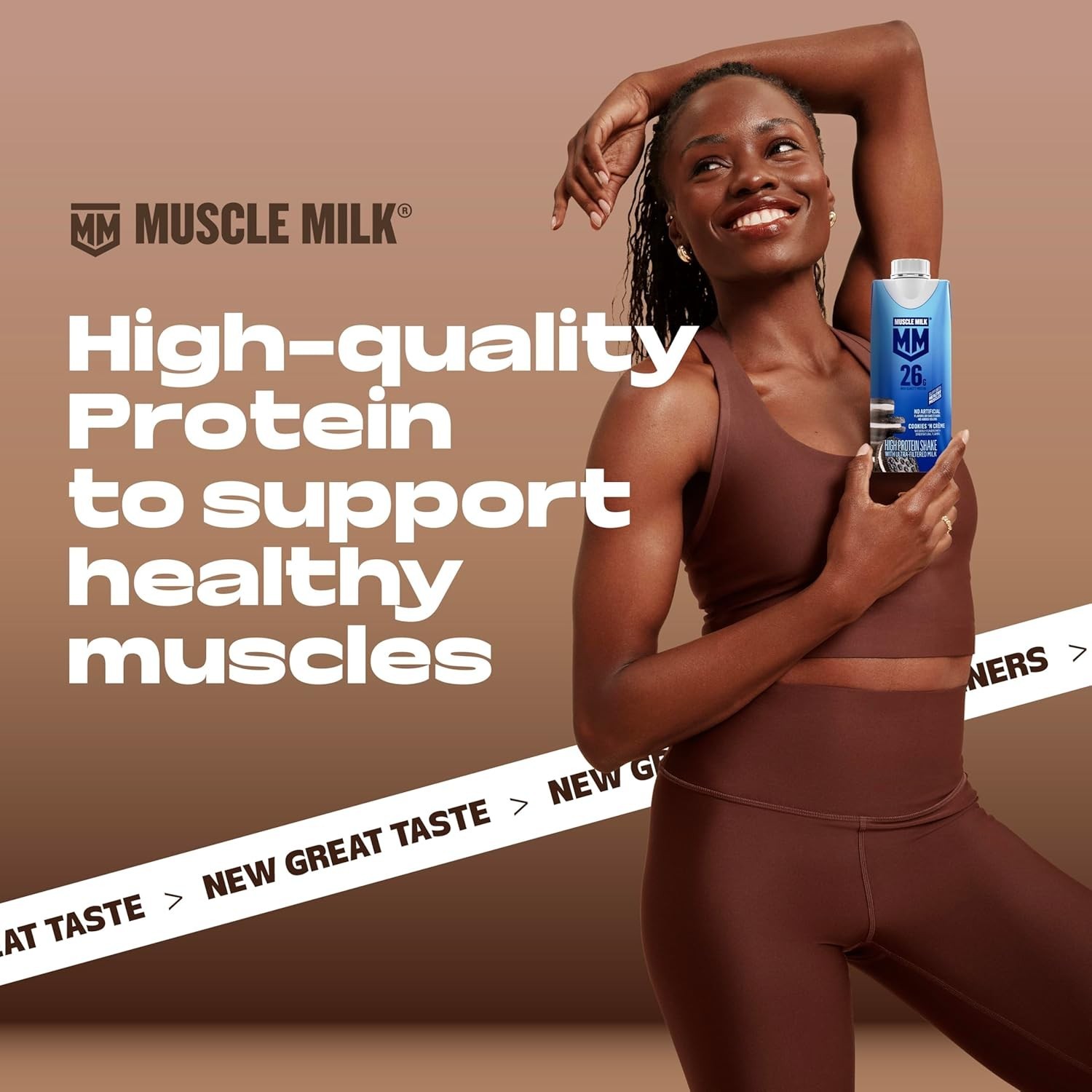 Muscle Milk Pro Series Protein Shake Cookies ‘n Creme 33g Protein 12 Pack 11oz