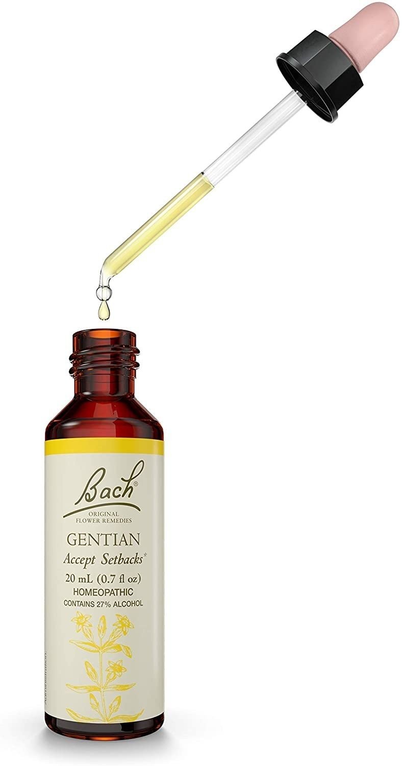 BACH – Gentian Flower Essence – 0.7 fl oz (20 ml)