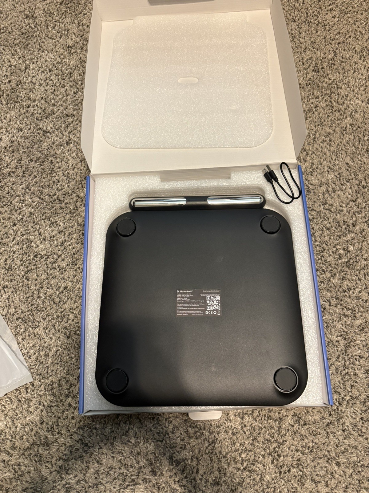 Brand New Hume Health The Body Pod Home Body Analyzer & Scale