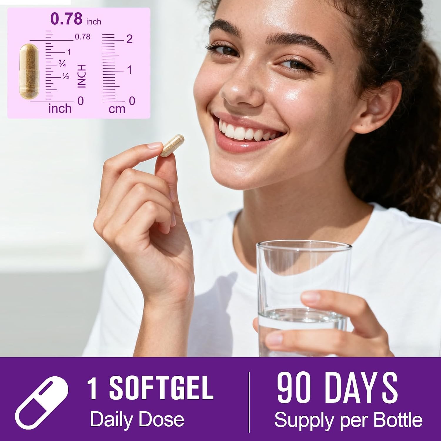 Saffron Supplements, 3 Month Supply, Pure 88.5Mg Saffron Extract for Women & Men