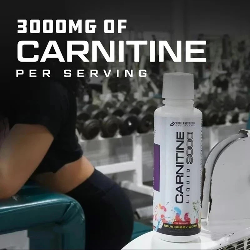 Cutler Nutrition Carnitine Liquid 3000, 3 Pack Multi Flavor