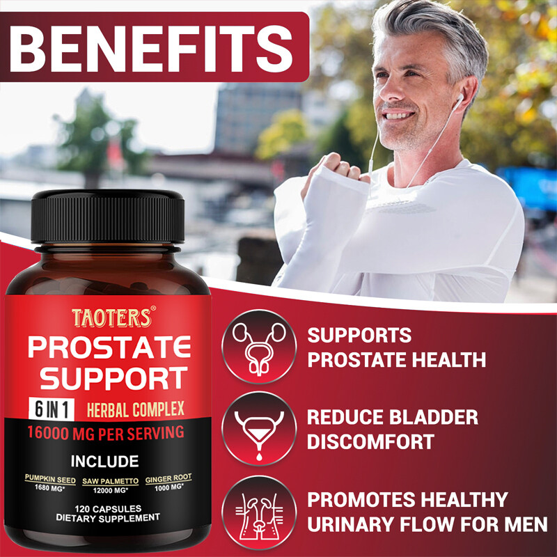 Saw Palmetto 600MG Extract 120 Capsules Prostate Support Prevents Hair Loss
