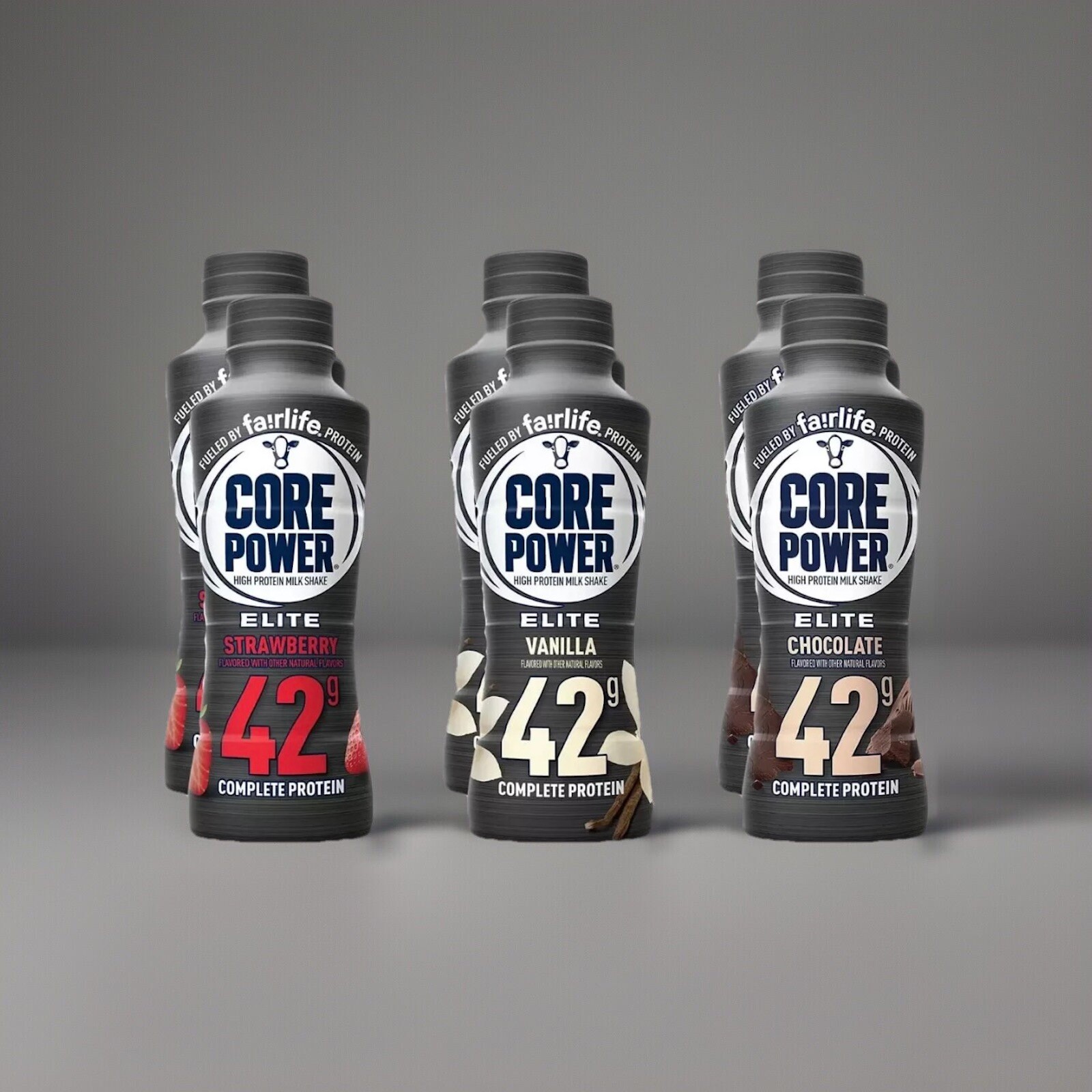 Fairlife Core Power Elite 42g Shake – 6-Pack, High Protein, Variety Pack