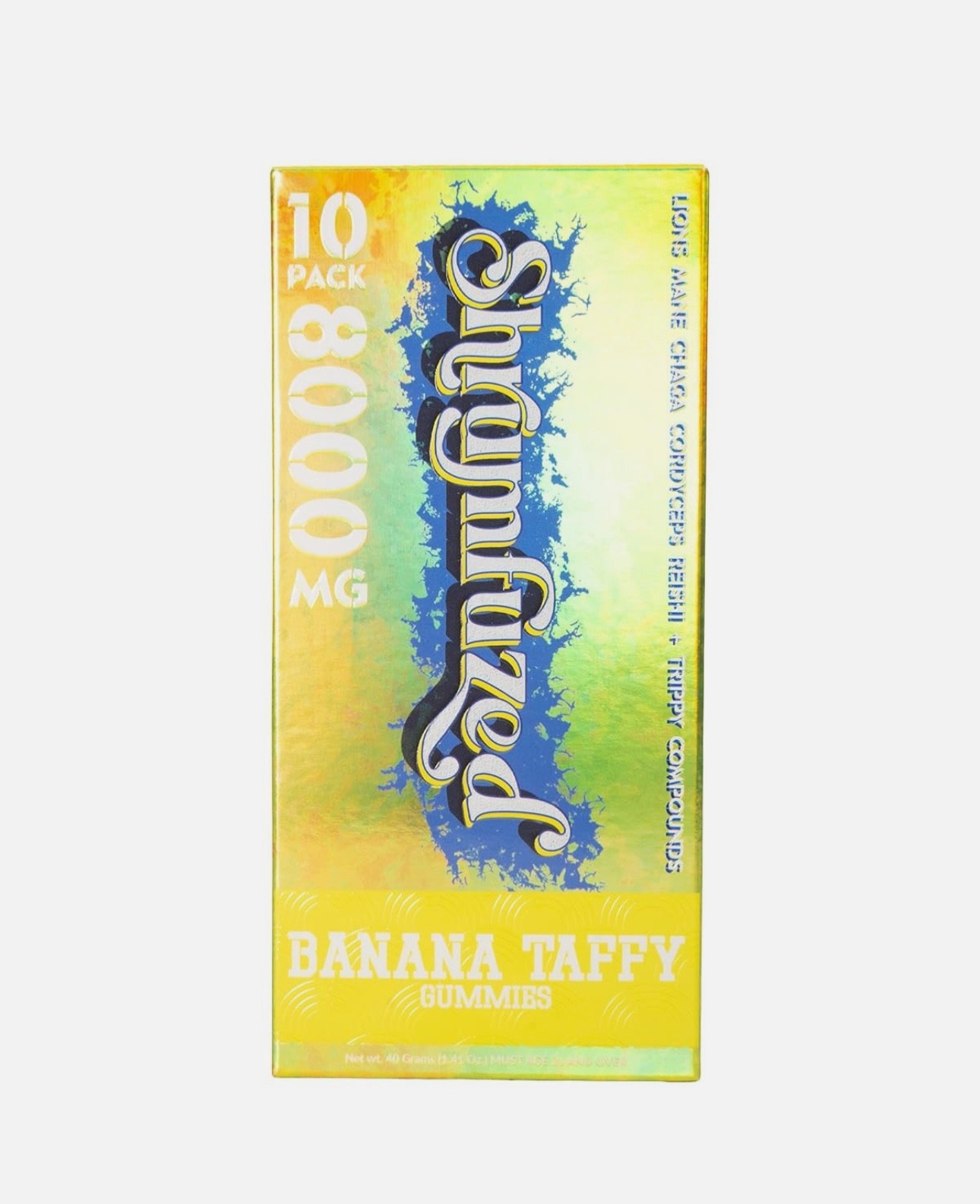 Proprietary Nootropic Gummy 8000mg | Lion’s Mane, Reishi, Chaga, Cordyceps 10…