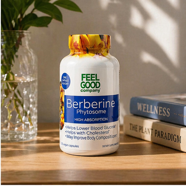 2-Pack FEELGOOD Berberine Phytosome, 120 Vegan Capsules