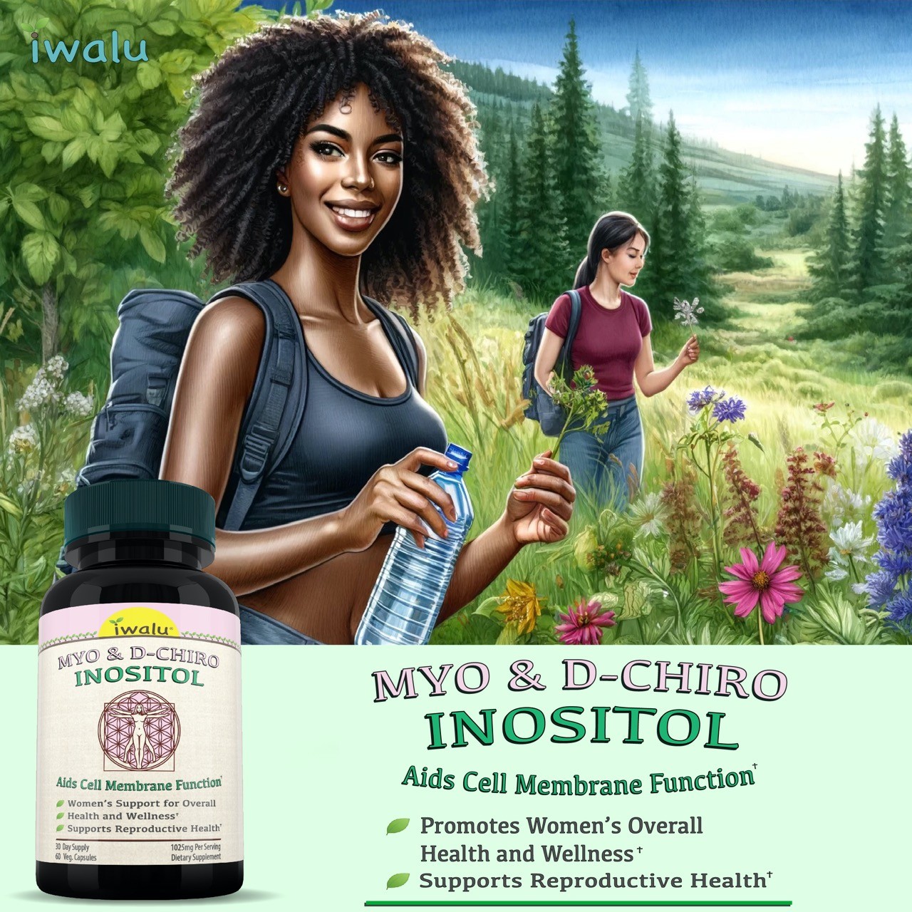 Best Inositol For Men, IWALU | *FREE SHIPPING* Same Day