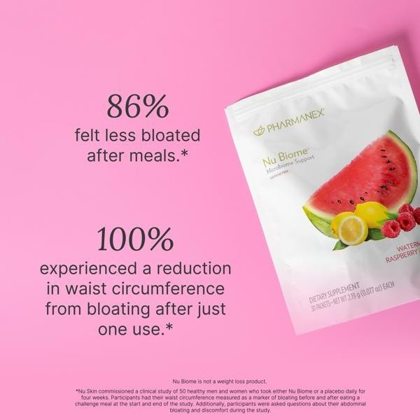 Nu Skin Nuskin Nu Biome 30 Packets, Gut Health Drink “ New stock “, EXP.05/2025
