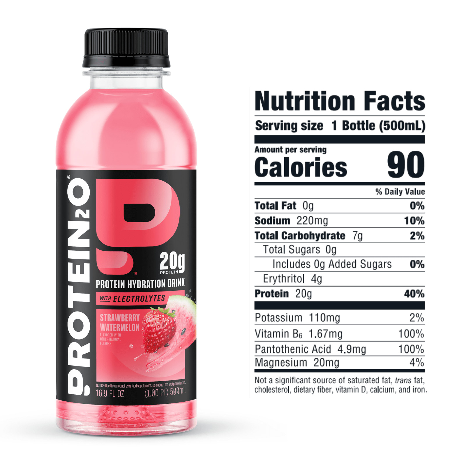 Protein2o 20g Whey Protein Isolate Hydration Liquid Drink