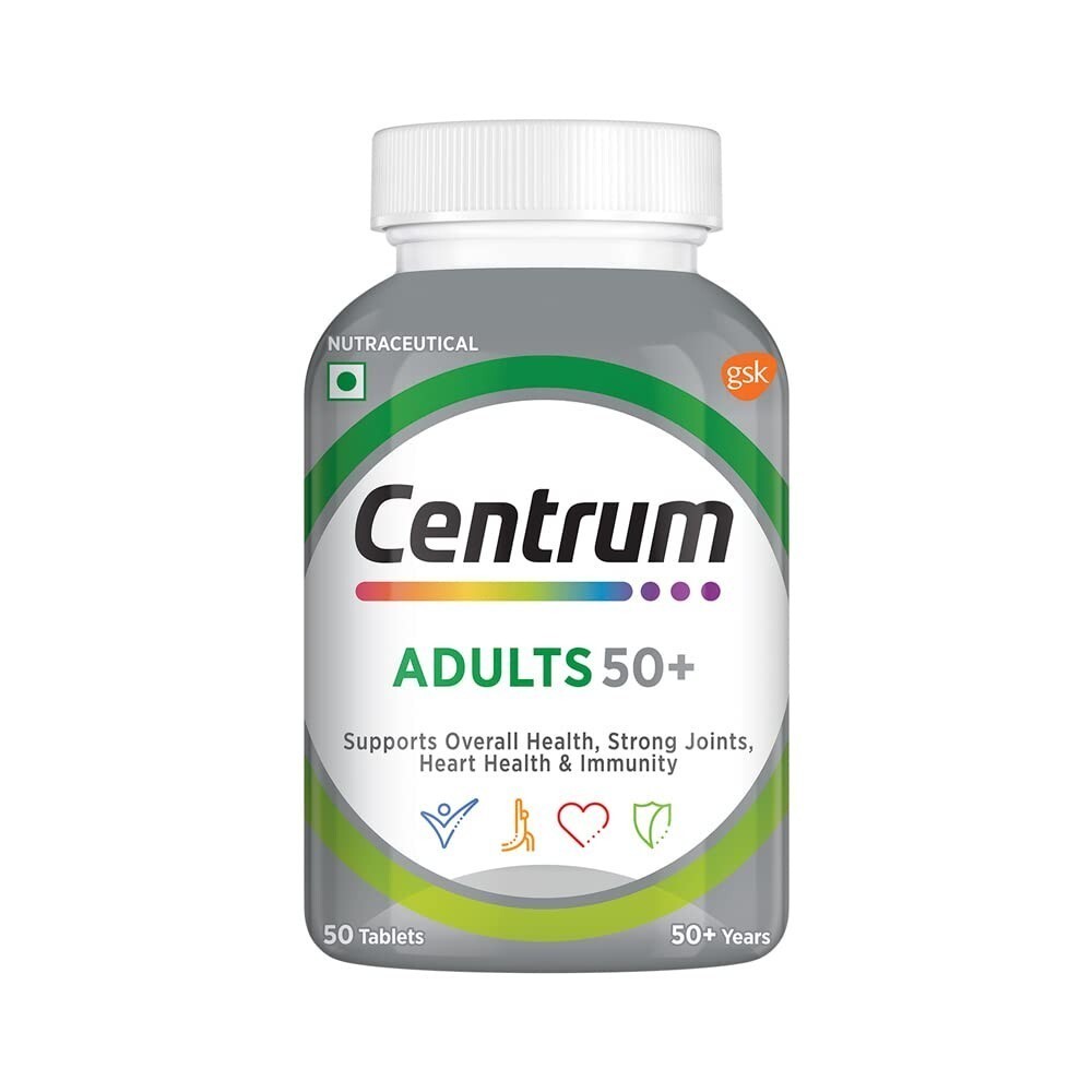 Centrum Adult 50+ World’s No.1 Multivitamin with Calcium & Vitamin D3 50tabs