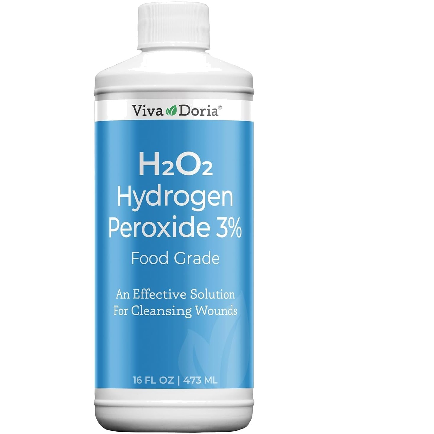 USA Made Food Grade 3% Hydrogen Peroxide – Convenient Screw-Top Bottle, 16 Oz