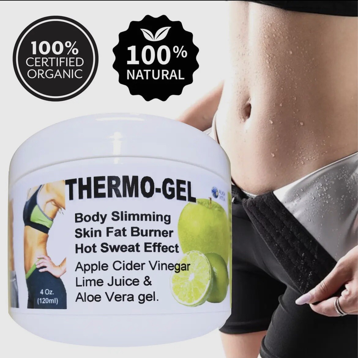 Slimming Body THERMO-GEL Hot Sweat / GEL REDUCTOR QUEMA GRASA