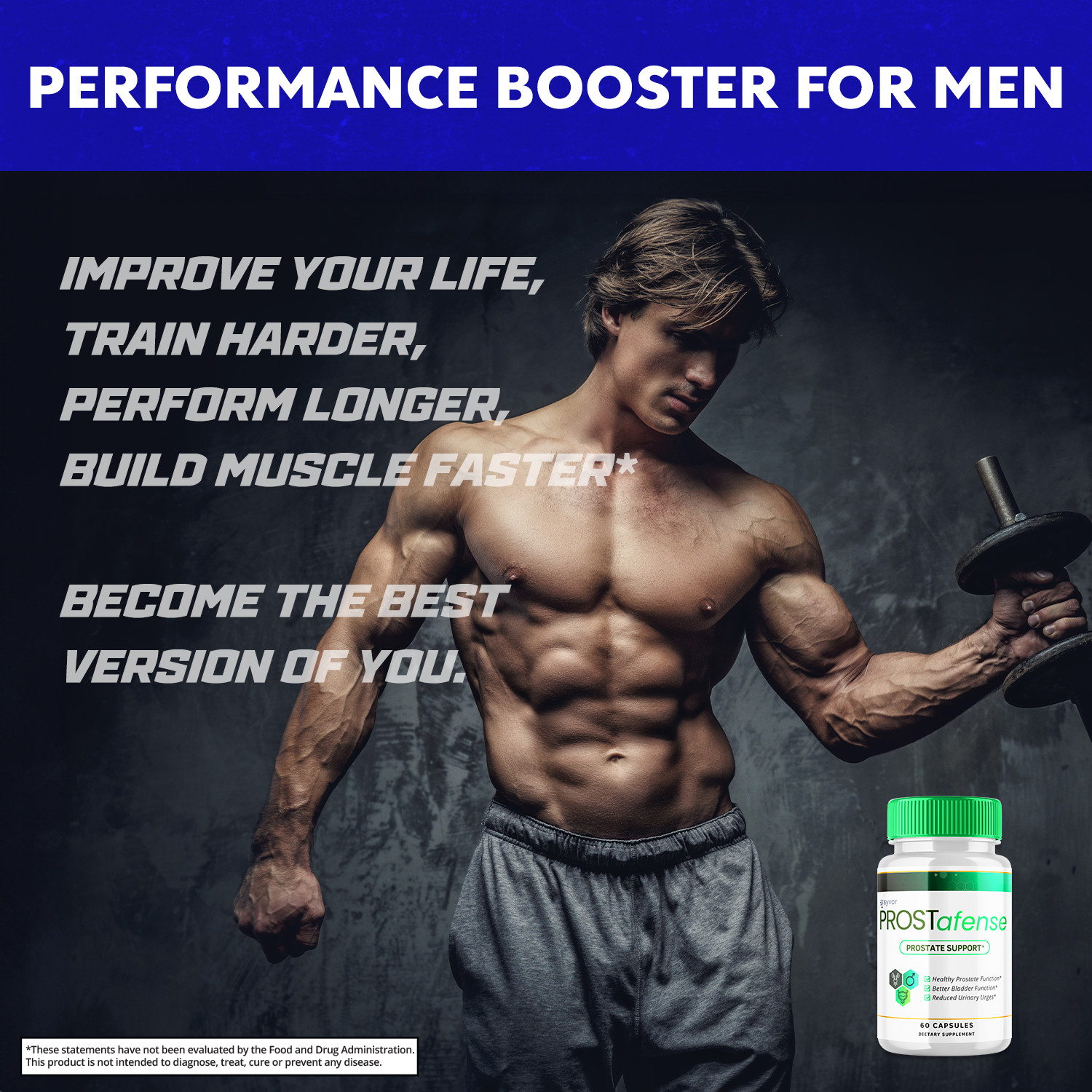 Prostafense Advanced Prostate Support Natural Bladder Health Formula 120 Capsule