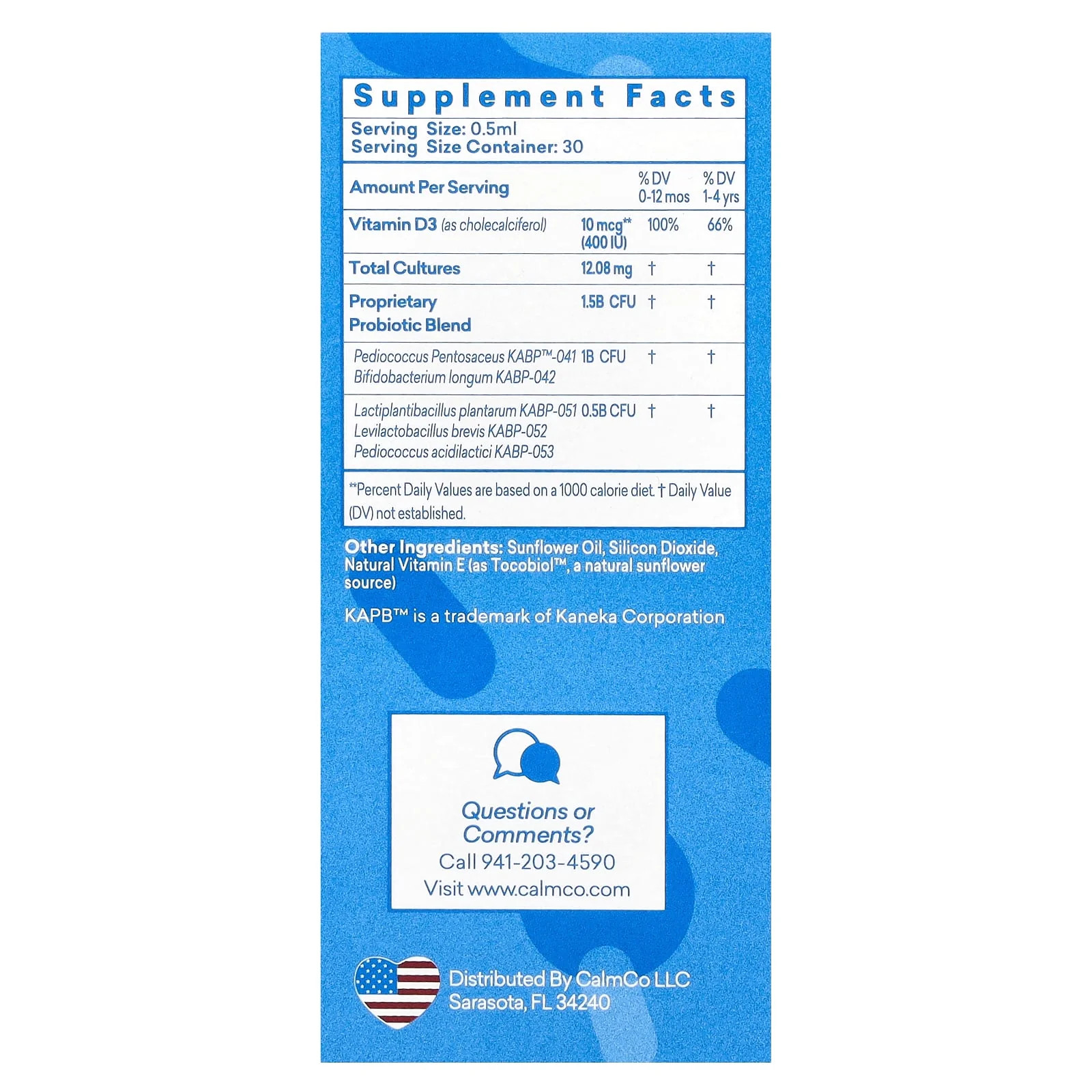 2 X Colic Calm, Probiotic Vitamin D Drops, 0.5 fl oz (15 ml)