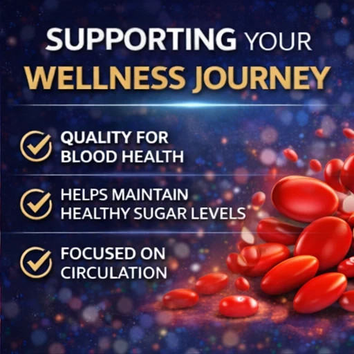 Gluco Health Capsules – GlucoHealth Daily Blood Balance Support -Pack Of 3